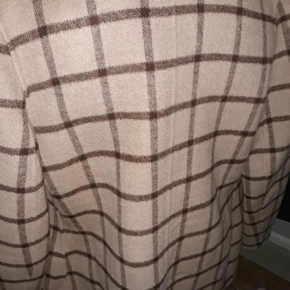 Talbots plaid and houndstooth wool blend coat. Size XS - Picture 5 of 10